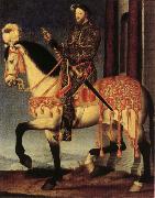 Francois Clouet Portrait of Francis I on Horseback china oil painting reproduction